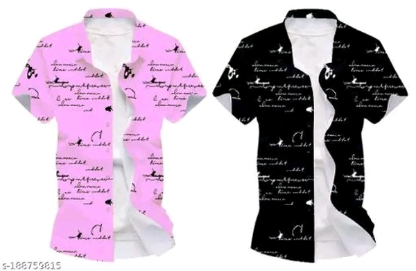 SHIVA Fancy designer Men Shirts COMBO - XL