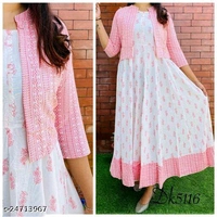 SHIVA Trendy Drishya Kurti - M