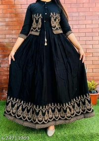 SHIVA Trendy Drishya Kurti - M