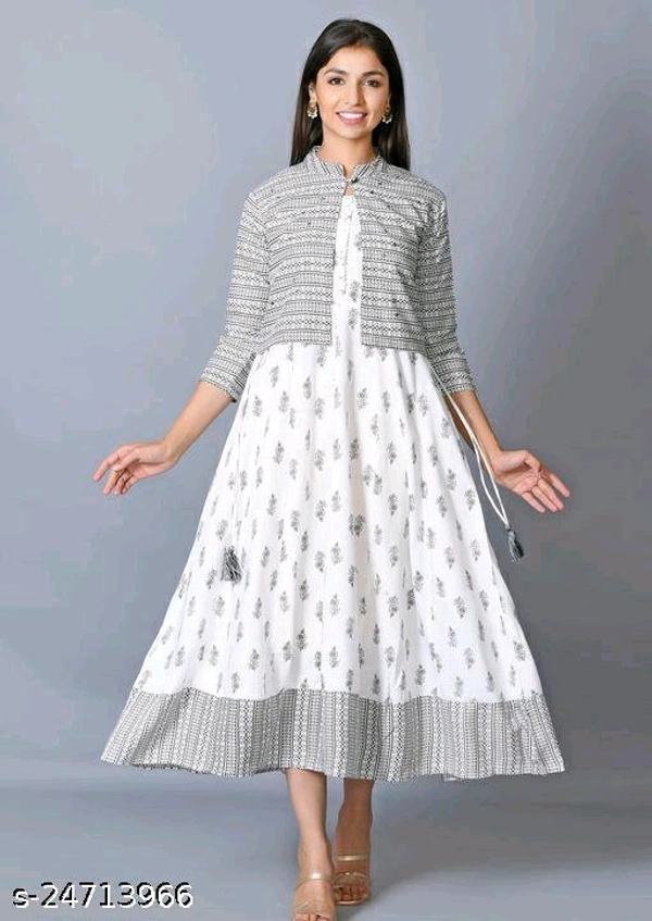 SHIVA Trendy Drishya Kurti - M