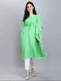 SHIVA Adrika Ensemble Kurti - XL, Yellow