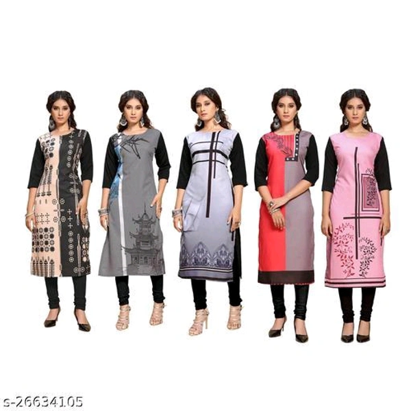 SHIVA Kurti combo Of 5 - M