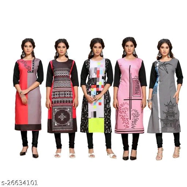 SHIVA Kurti combo Of 5 - M