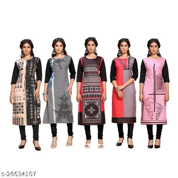 SHIVA Kurti combo Of 5 - M