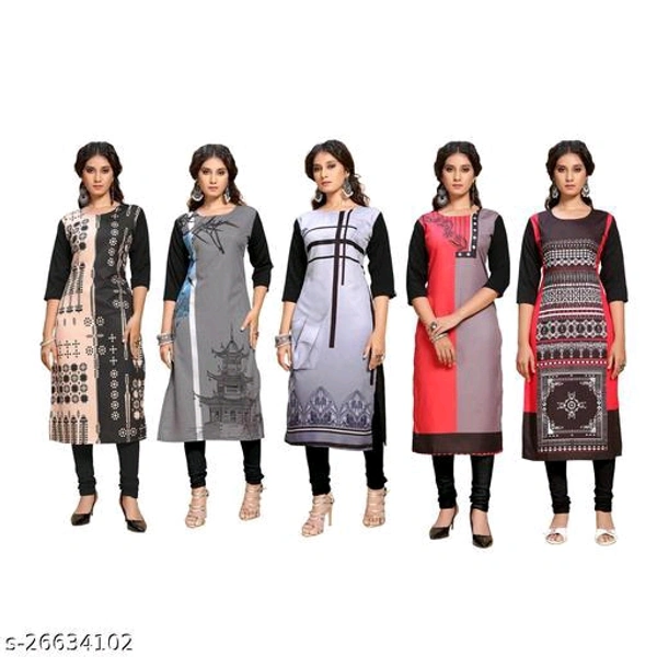 SHIVA Kurti combo Of 5 - M