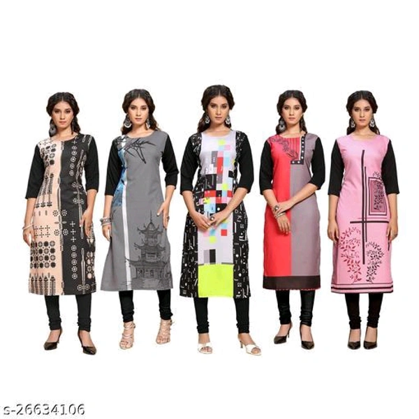 SHIVA Kurti combo Of 5 - M