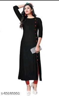 SHIVA Trendy Sensational Kurti - Yellow, XL