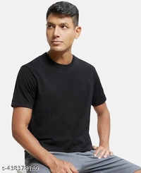 Jostify Trendy T Shirts - Black, M