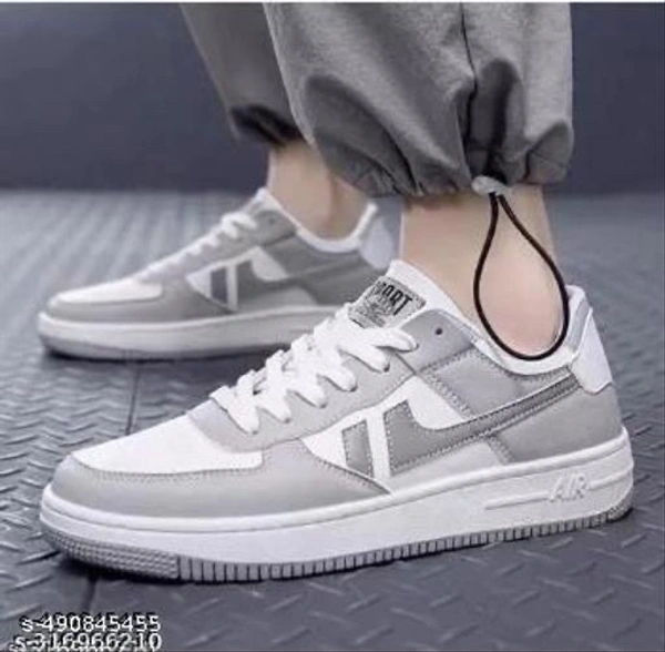 Classy Men Sneaker - White, IND-7