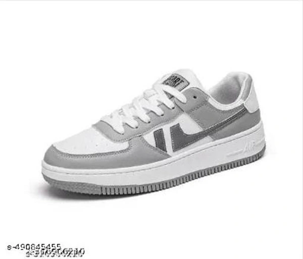 Classy Men Sneaker - White, IND-7