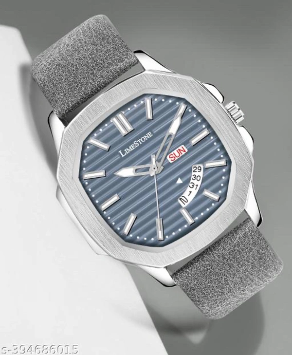 Analog Watch - Gray, Free Size