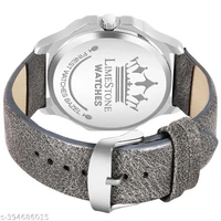 Analog Watch - Gray, Free Size