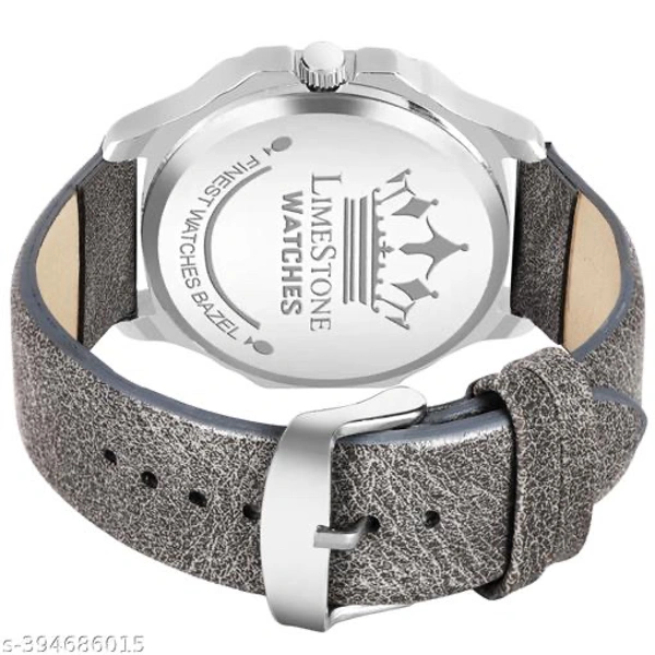 Analog Watch - Gray, Free Size