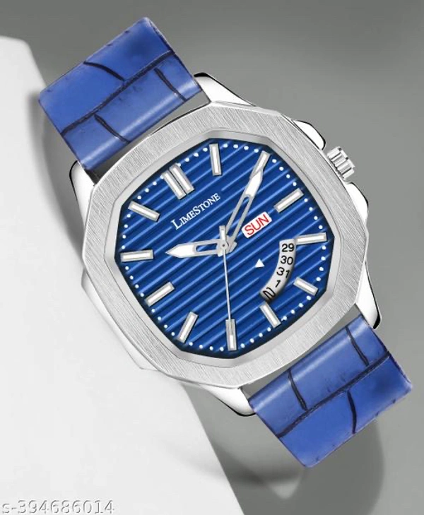 Analog Watch - Royal Blue, Free Size