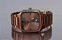 Men’s Analog Watch - Maroon, Free Size