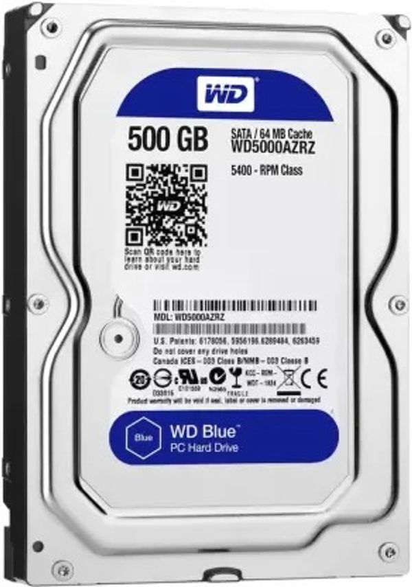 WD OEM 500 GB Desktop Internal Hard Disk Drive (HDD) (wd500aakp)  (Interface: SATA, Form Factor: 3.5 inch)