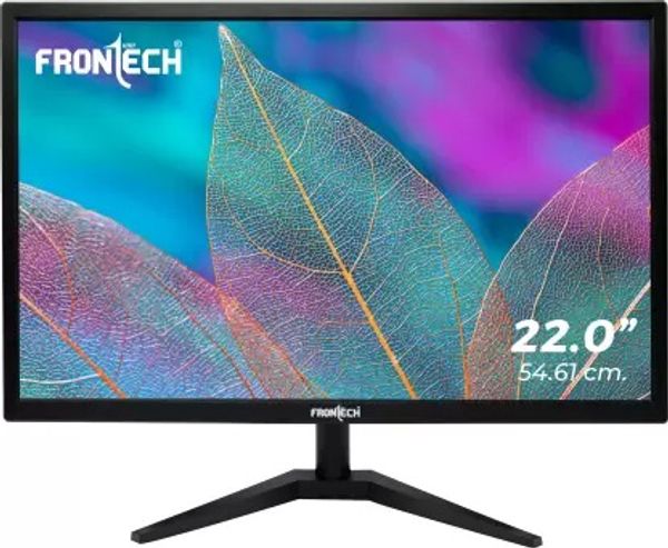 Frontech - 22 inch HD LED Backlit TN Panel Monitor (MON-0058)  (Adaptive Sync, Response Time: 2 ms, 75 Hz Refresh Rate)