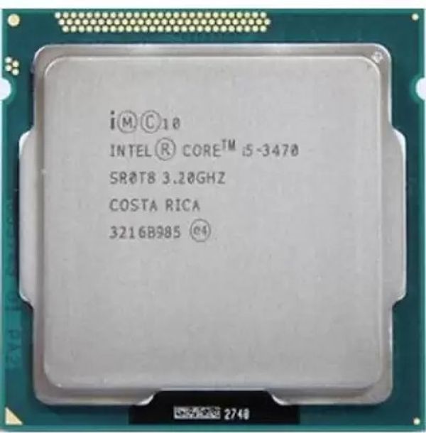 Intel CORE I5 3470 PROCESSOR ( 3RD GENERATION ) 3.2 GHz Upto 3.6 GHz LGA 1155 Socket 4 Cores 4 Threads 6 MB Smart Cache Desktop Processor  (Silver)
