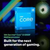 Intel i3-12100F 4.3 GHz Upto 4.3 GHz LGA1700 Socket 4 Cores 8 Threads Desktop Processor  (Blue)