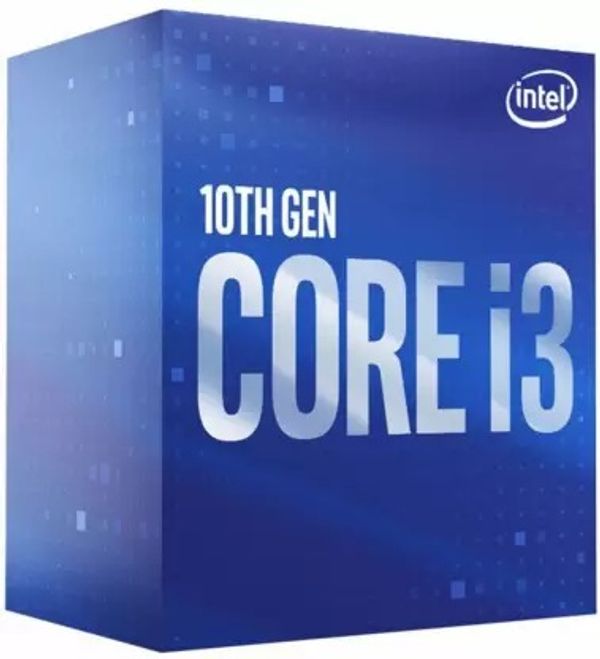 Intel Core i3 10th Gen 10100f 3.6 GHz LGA 1200 Socket 4 Cores Desktop Processor  (Blue)
