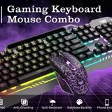 Aula T102 Gaming RGB backlit Keyboard with 7200 DPI, 6 buttons Gaming Mouse Combo Set