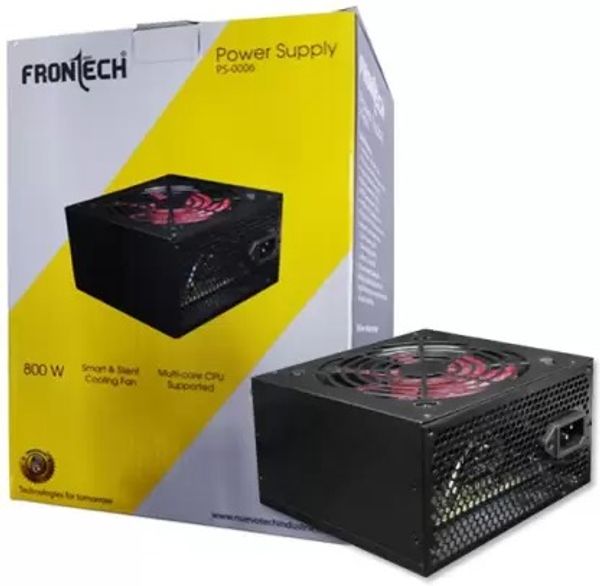 Frontech PS-0006 800 Watts PSU  (Black)