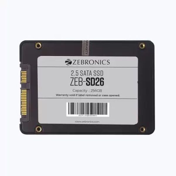 Zebronics  Zebronics 256 GB Sata SSD