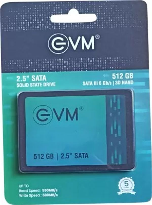 EVM  EVM 512 GB Sata SSD