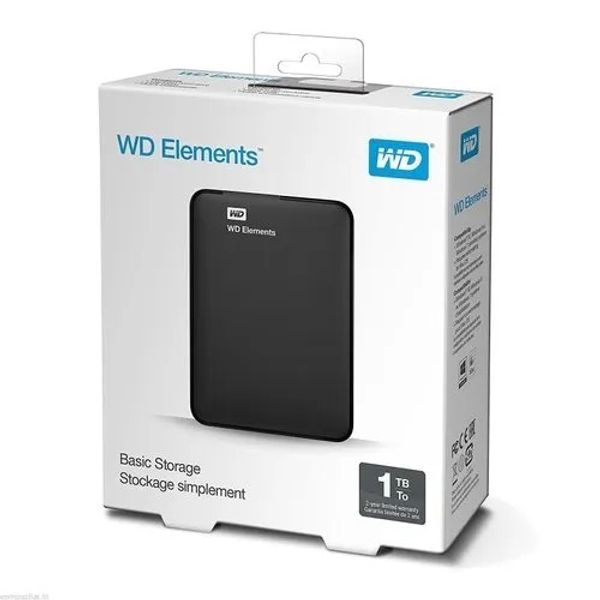 Western Digital WD 1 TB Elements Portable Hard Disk Drive