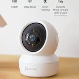 EZVIZ C6N, 1080p WiFi Smart Home Security Camera, Intelligent Surveillance Camera with Night Vision With J.K.Vision BNC DC