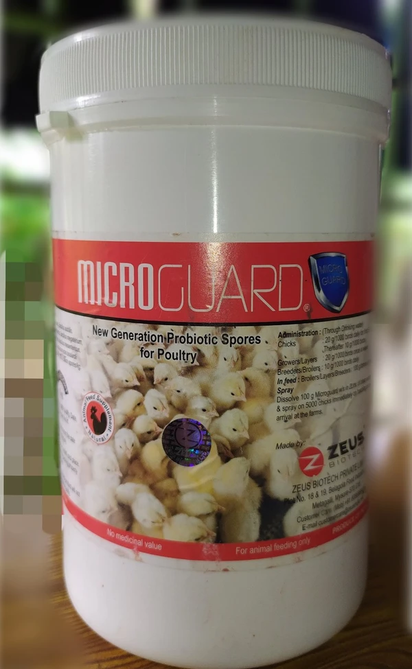 Microguard - Probiotic For Poultry By Zeus Biotech  - 1 Kg