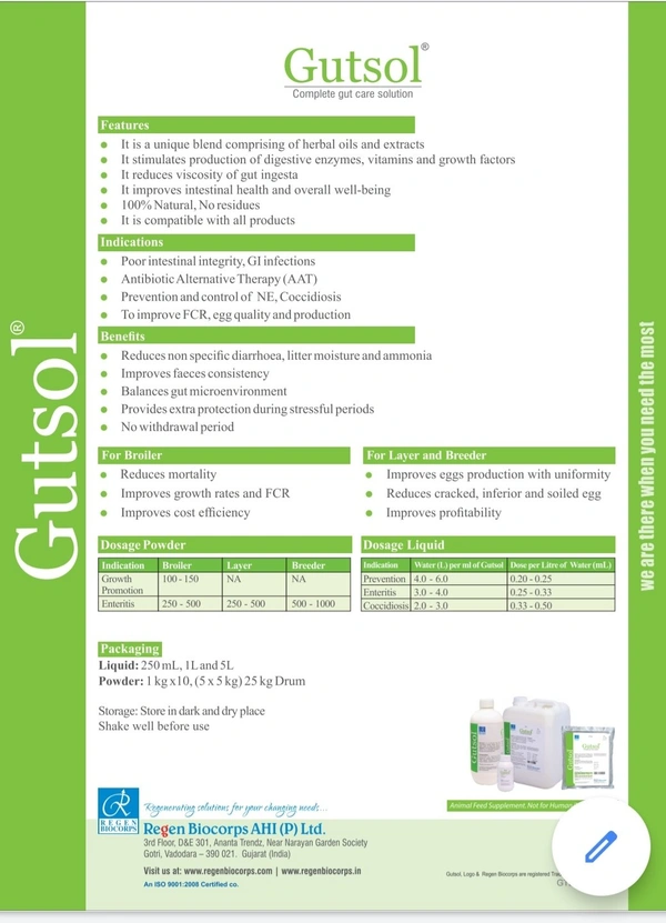 Gutsol - 250 Ml