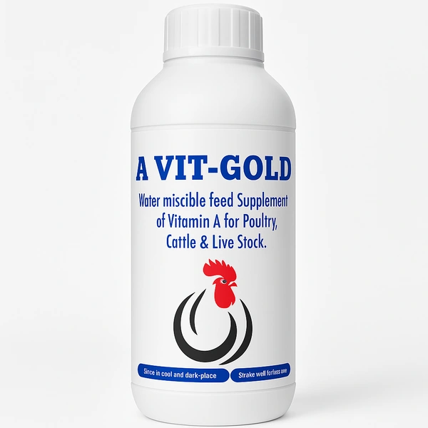 A Vit Gold - Vitamin A for Poultry By Ably Pharma Vet