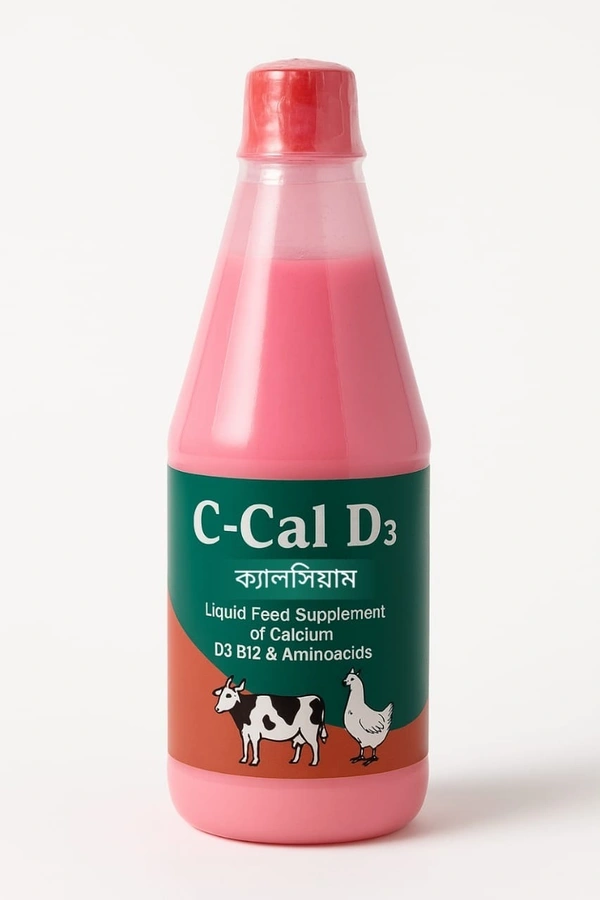 C Cal D³ - Liquid Feed Supplement of calcium D3 B12 & amino acids by Ably Pharma Vet
