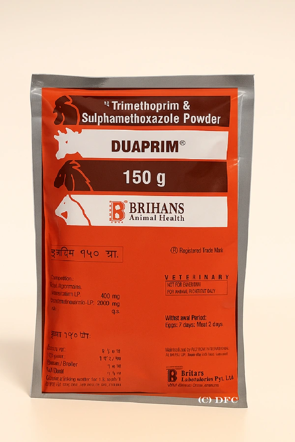 Trimethoprim & Sulphamethoxazole Powder By Brihans  Duaprim - 550 Gm