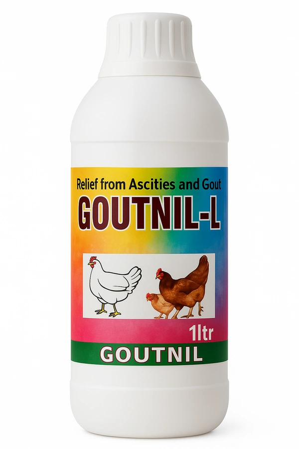 Relief from Ascities and Gout by Yasai International Goutnil-L - 1 ltr