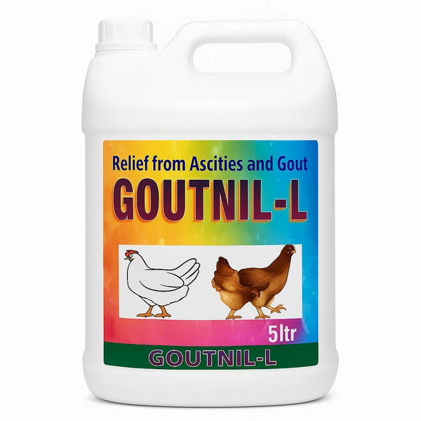Relief from Ascities and Gout by Yasai International Goutnil-L - 5 ltr