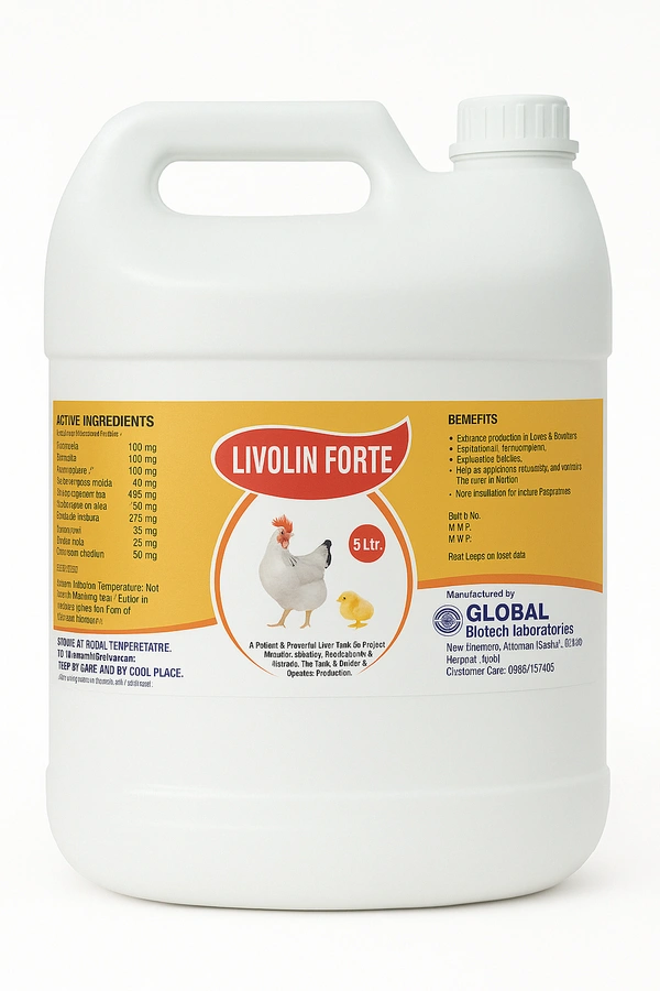 A Liver Tonic for liver & Kidney by Global Biotech Livolin Forte - 5 ltr
