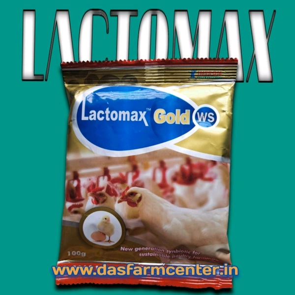 NEW GENERATION SYNBIOTIC FOR SUSTAINABLE POULTRY FARMING by Intron Lifecience Pvt. Ltd. Lactomax Gold®– WS - COD, 100 Gm