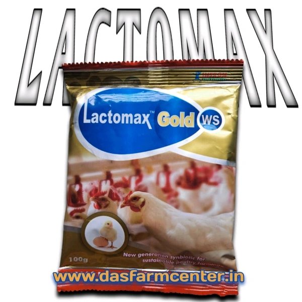 NEW GENERATION SYNBIOTIC FOR SUSTAINABLE POULTRY FARMING by Intron Lifecience Pvt. Ltd. Lactomax Gold®– WS - COD, 100 Gm