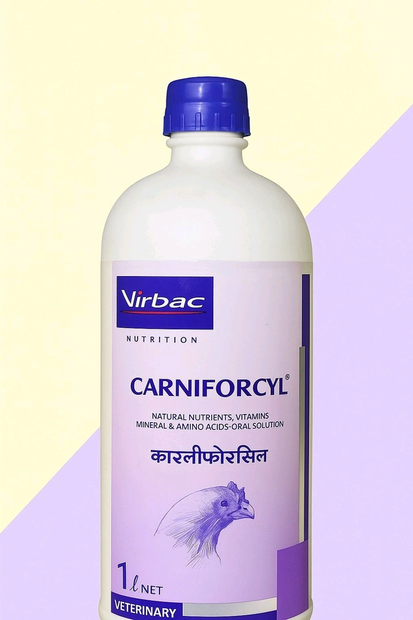 Natural Nutrients, Vitamins, Mineral & Amino Acid Oral Solution by Virbac  CARNIFORCYL® - 5 ltr