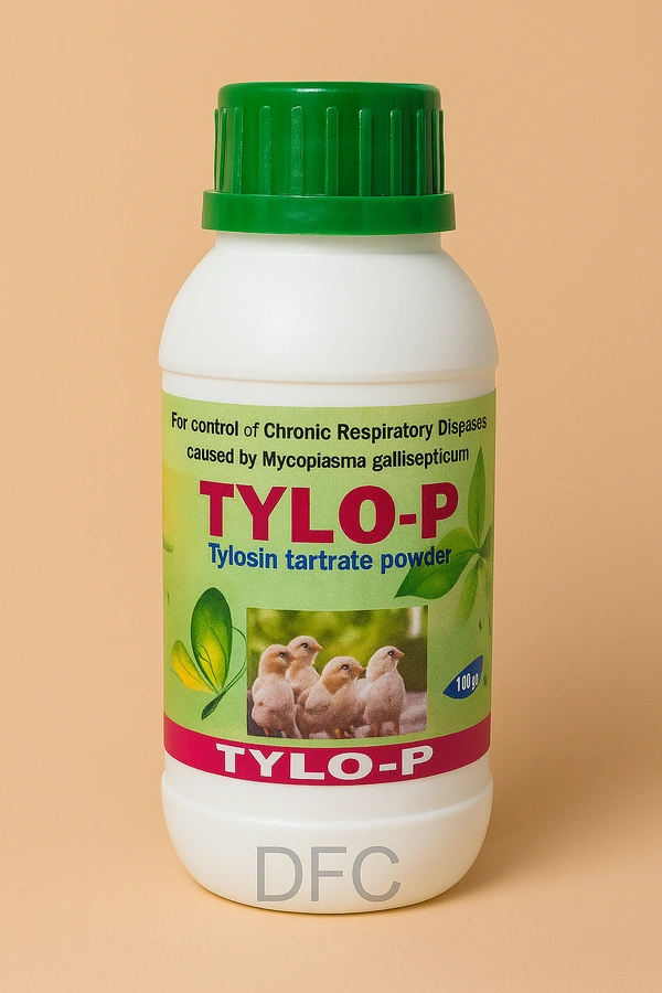 For control of CRD caused by Mycoplasma in poultry farming Tylo-P - 100 gm