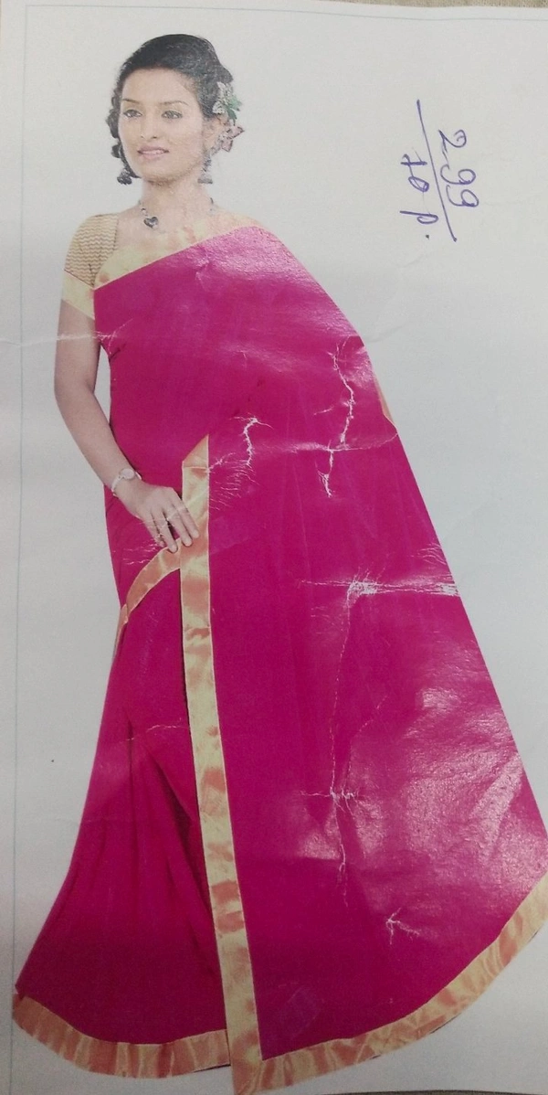 Sarees  - Voilet