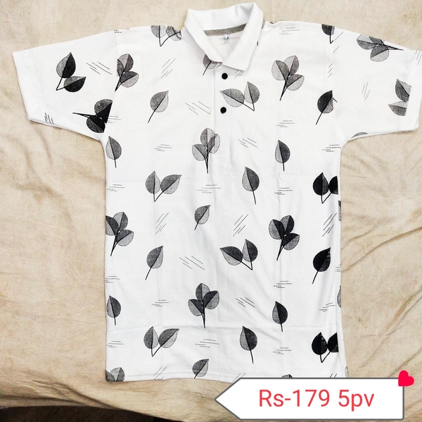 Collar T-shirt 20pv - M L