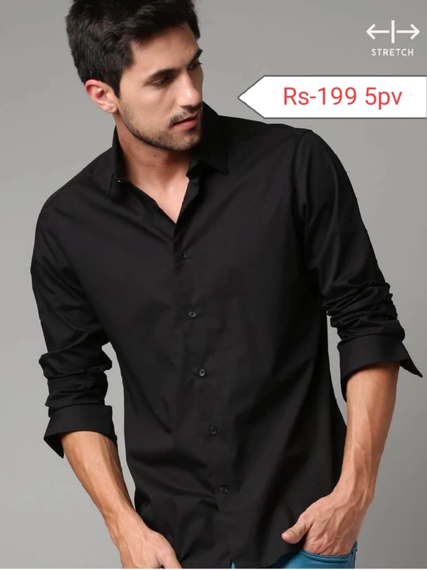 Full Shirt B - Black, M