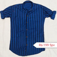 Shirt - Red Green Blue Black, M