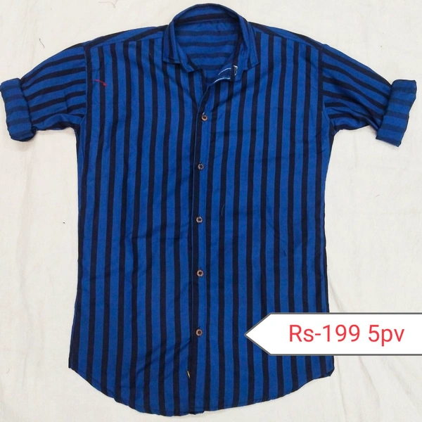 Shirt - Red Green Blue Black, M