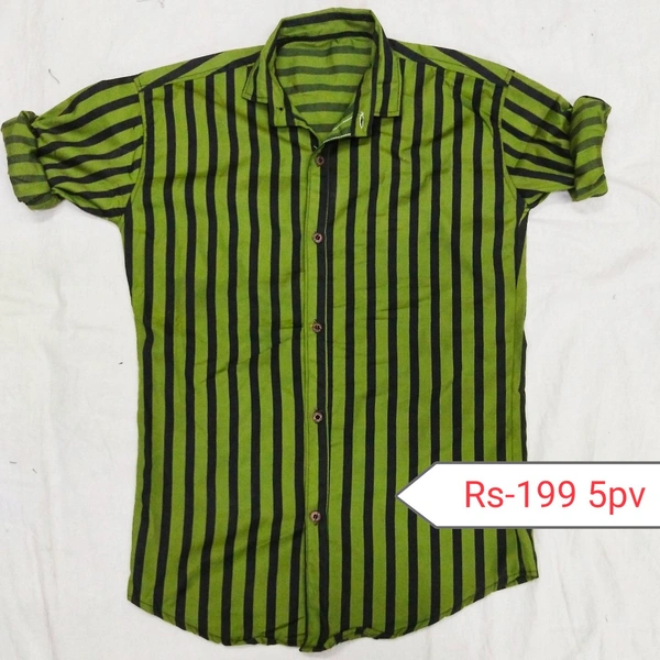 Shirt - Red Green Blue Black, M