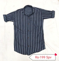 Shirt - Red Green Blue Black, M
