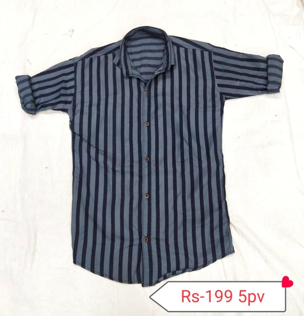 Shirt - Red Green Blue Black, M